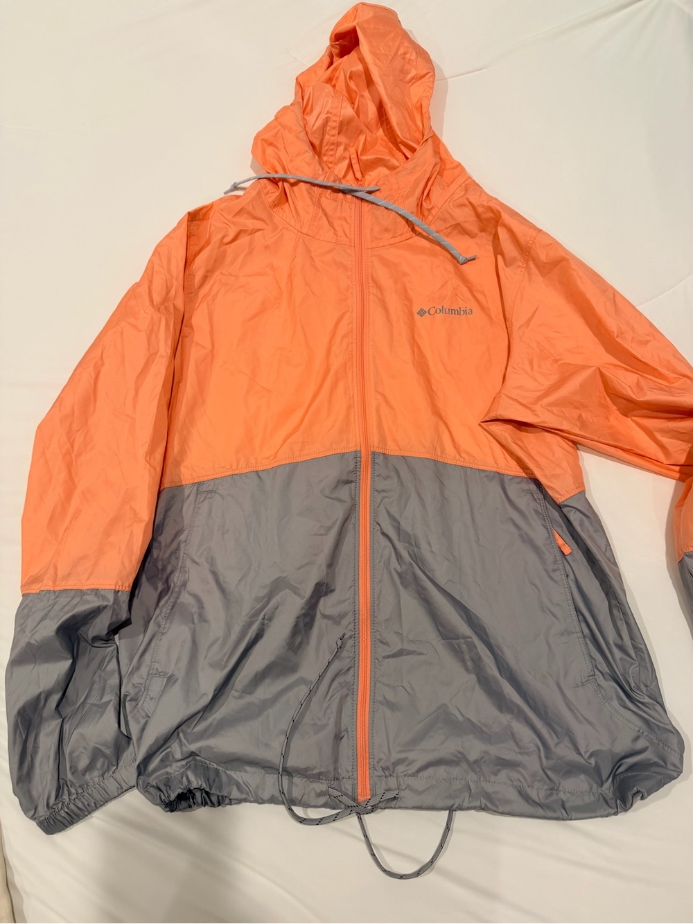 B5 Columbia Lightweight Hooded Jacket - Orange